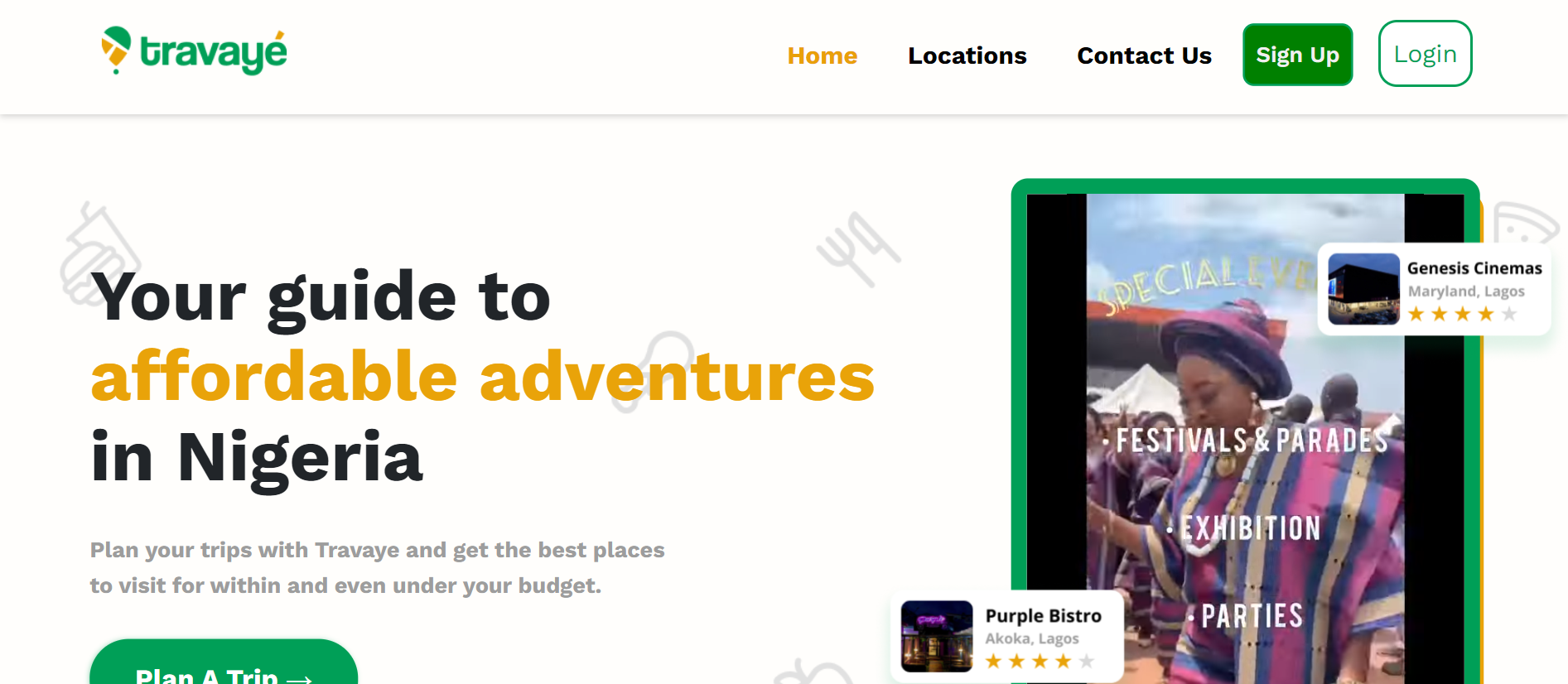 Travaye Web App
